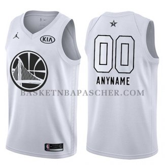 Maillot All Star 2018 Golden State Warriors Nike Personnalise Blanc