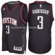 Maillot Alternate Black Space City Houston Rockets Anderson Noir