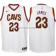 Maillot Enfant Cleveland Cavaliers James 2017-18 Bla