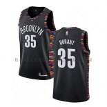 Maillot Brooklyn Nets Kevin Durant Ciudad 2019-20 Noir Maillot Brooklyn Nets Kevin Durant Ciudad 2019-20 Noir