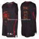 Maillot Camouflage Mode Los Angeles Clippers Paul Noir