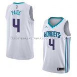 Maillot Charlotte Hornets Marcus Paige Association 2018 Blanc
