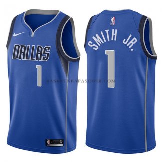 Maillot Dallas Mavericks Dennis Smith Jr. Icon 2017-18 Bleu