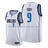 Maillot Dallas Mavericks Isaiah Roby Association Blanc Maillot Dallas Mavericks Isaiah Roby Association Blanc