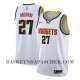 Maillot Denver Nuggets Jamal Murray Association 2018-19 Blanc