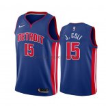 Maillot Detroit Pistons J. Cole Icon Bleu Maillot Detroit Pistons J. Cole Icon Bleu