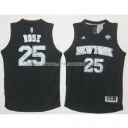 Maillot Diamonds Editon New York Knicks Rose Noir