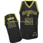 Maillot Electricite Mode San Antonio Spurs Duncan Noir