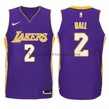 Maillot Enfant Los Angeles Lakers Lonzo Ball Statement 2017-18 V