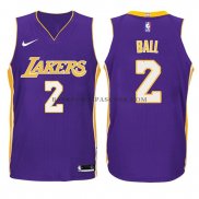Maillot Enfant Los Angeles Lakers Lonzo Ball Statement 2017-18 V