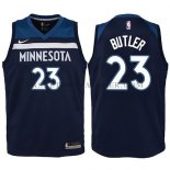 Maillot Enfant Minnesota Timberwolves Jimmy Butler 2017-18Bleu
