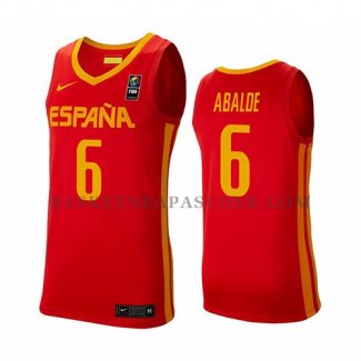 Maillot Espagne Alberto Abalde 2019 FIBA Baketball World Cup Rouge