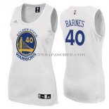 Maillot Femme Golden State Warriors Barnes Blanc