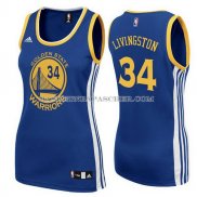 Maillot Femme Golden State Warriors Livingston Bleu