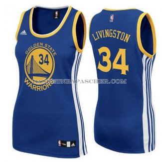 Maillot Femme Golden State Warriors Livingston Bleu