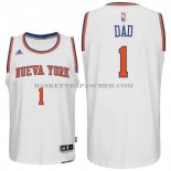 Maillot Fete des peres New York Knicks Dad Blanc