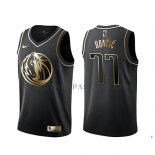 Maillot Golden Edition Dallas Mavericks Luka Doncic Noir