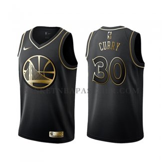 Maillot Golden Edition Golden State Warriors Stephen Curry Noir