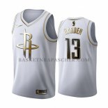Maillot Golden Edition Houston Rockets James Harden 2019-20 Blanc