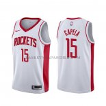 Maillot Houston Rockets Clint Capela Association Blanc Maillot Houston Rockets Clint Capela Association Blanc
