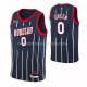 Maillot Houston Rockets Jalen Green NO 0 Ville 2021-22 Bleu