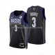 Maillot Indiana Pacers Chris Duarte NO 3 Ville 2022-23 Bleu