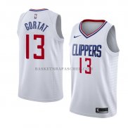 Maillot Los Angeles Clippers Marcin Gortat Association 2018 Blan