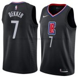 Maillot Los Angeles Clippers Sam Dekker Statement 2018 Noir