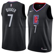 Maillot Los Angeles Clippers Sam Dekker Statement 2018 Noir
