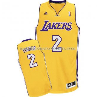 Maillot Los Angeles Lakers Fisher Jaune