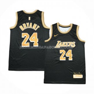 Maillot Los Angeles Lakers Kobe Bryant Select Series Or Noir