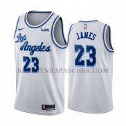 Maillot Los Angeles Lakers Lebron James Classic 2019-20 Blanc