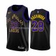 Maillot Los Angeles Lakers Rui Hachimura NO 28 Ville 2023-24 Noir