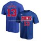 Maillot Manche Courte Brooklyn Nets James Harden Bleu