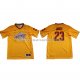 Maillot Manche Courte Cleveland Cavaliers James Jaune