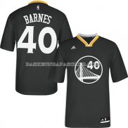 Maillot Manche Courte Golden State Warriors Barnes Noir