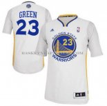 Maillot Manche Courte Golden State Warriors Green Blanc