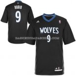 Maillot Manche Courte Minnesota Timberwolves Rubio Noir