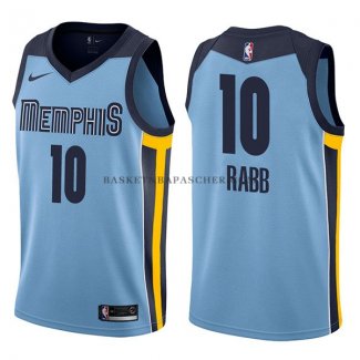 Maillot Memphis Grizzlies Ivan Rabb Statehombret 2017-18 Bleu
