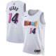 Maillot Miami Heat Tyler Herro NO 14 Ville 2022-23 Blanc