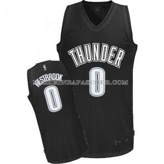 Maillot Mode Noir Oklahoma City Thunder Westbrook Noir