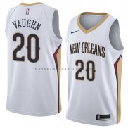 Maillot New Orleans Pelicans Rashad Vaughn Association 2018 Blan