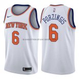 Maillot New York Knicks Kristaps Porzingis Association 2017-18 B