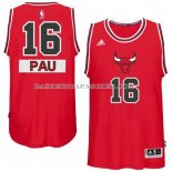 Maillot Noel Chicago Bulls Gasol 2014 Rouge