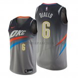 Maillot Oklahoma City Thunder Hamidou Diallo Ville Edition Gris Maillot Oklahoma City Thunder Hamidou Diallo Ville Edition Gris