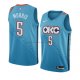 Maillot Oklahoma City Thunder Markieff Morris Ville 2018-19 Bleu