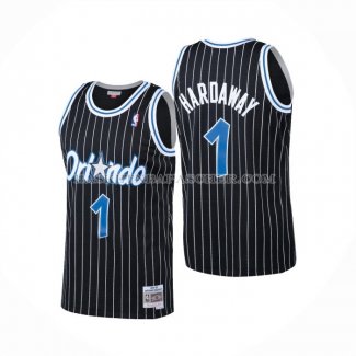 Maillot Orlando Magic Anfernee Hardaway No 1 Mitchell & Ness 1994-95 Noir