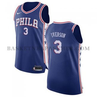 Maillot Philadelphia 76ers Allen Iverson Icon 2017-18 Bleu