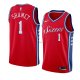Maillot Philadelphia 76ers Landry Shamet Statement 2017-18 Rouge