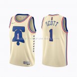 Maillot Philadelphia 76ers Mike Scott Earned 2020-21 Crema Maillot Philadelphia 76ers Mike Scott Earned 2020-21 Crema